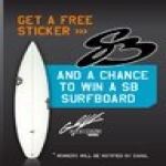 Sb Surfboards Sticker