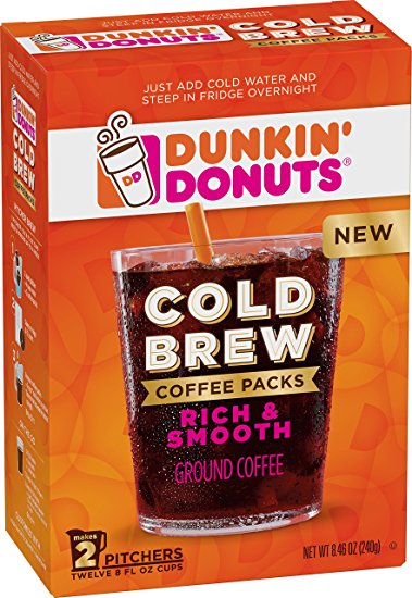Dunkin Donuts Cold Brew Coffee  Pack