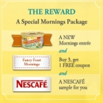 Fancy Feast Mornings Package With Nescafe